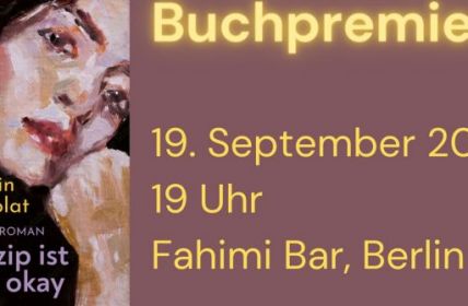 Buchpremiere: "Im Prinzip ist alles okay" (Foto: Buchpremiere 19.09.2023, Berlin - JUMBO Verlag)