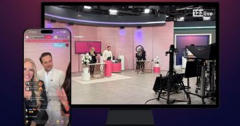 Fürstlich Shoppen kombiniert live Teleshopping und TikTok in (Foto: 1-2-3.tv GmbH)