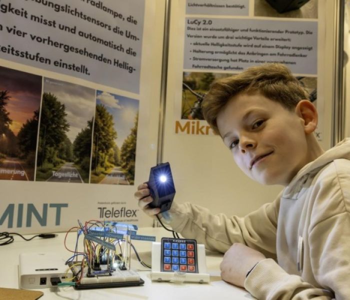 Jugend forscht junior Technik (Foto: Stephan Rudolph-Kramer)